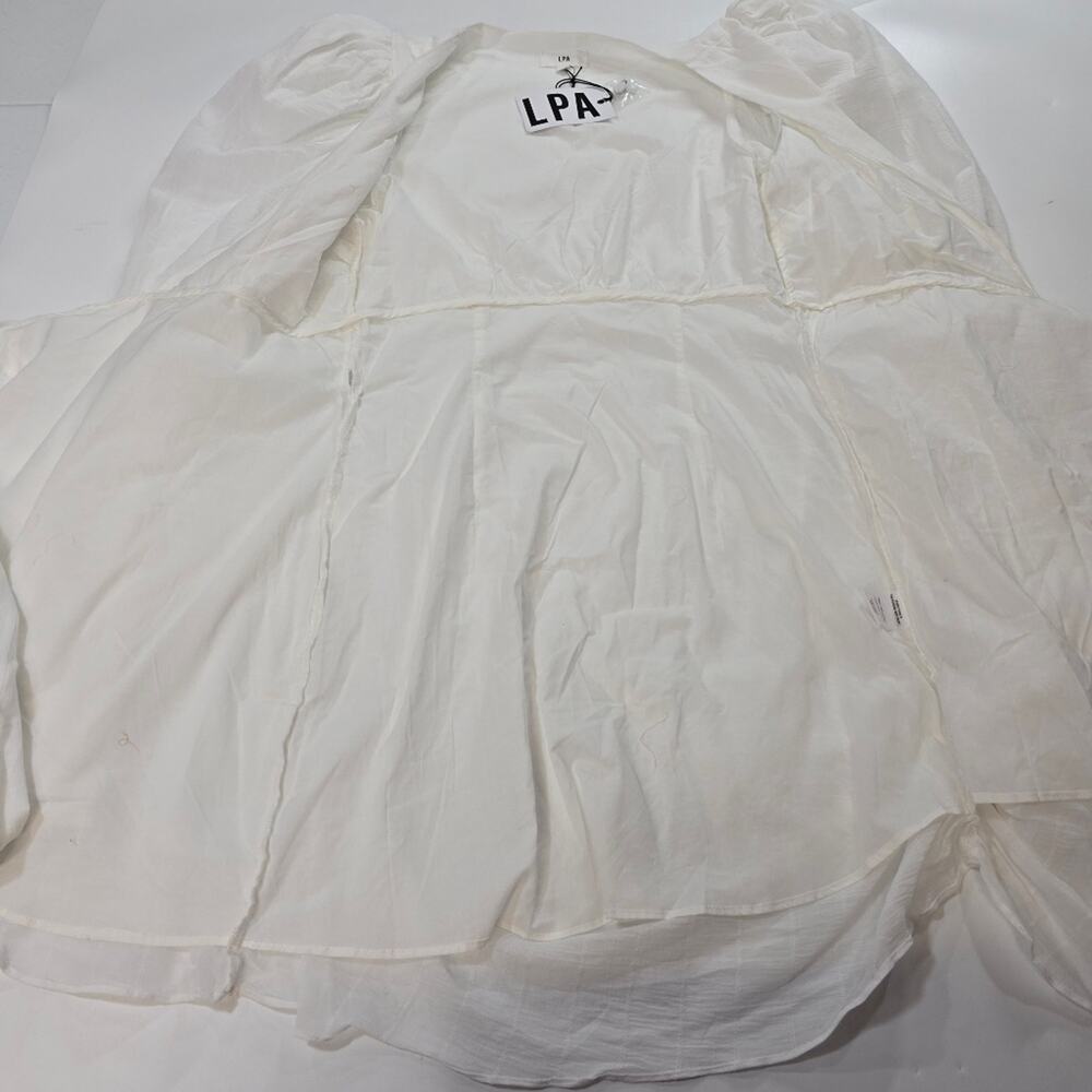 LPA Eastwood Dress in White Small - Picture 6 of 11